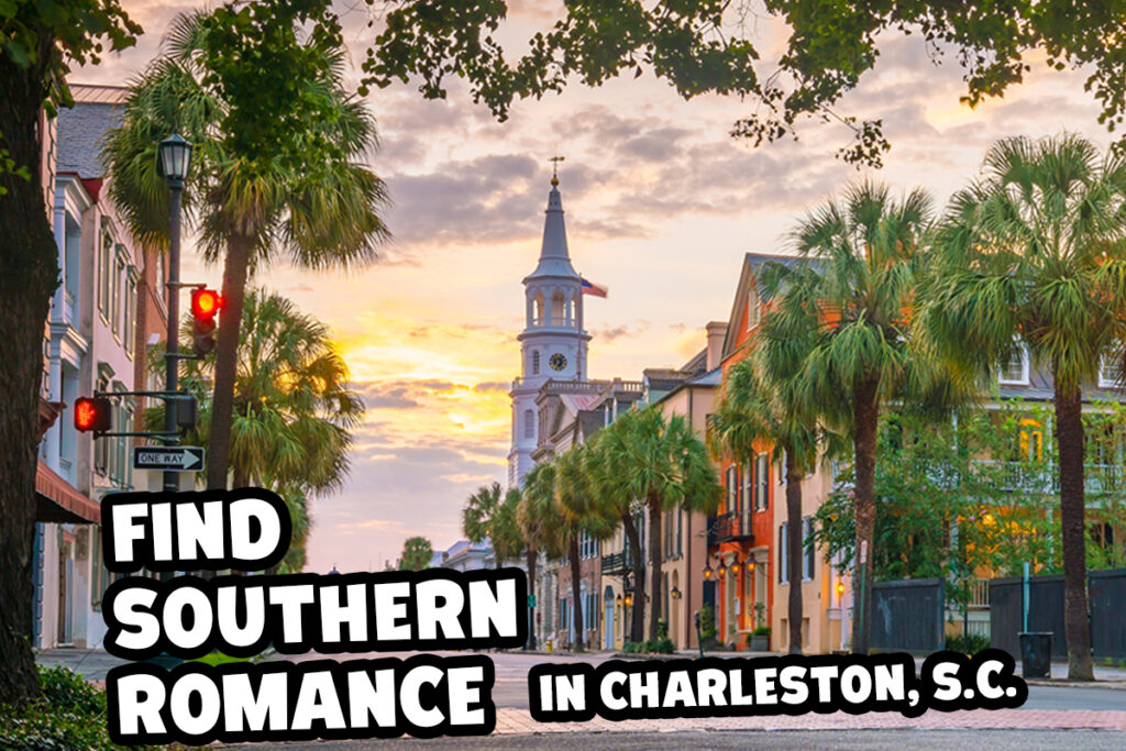 Charleston is a romantic place. The southern charm seems to ooze from the old trees and hang in the air along side the gas lit lanes.