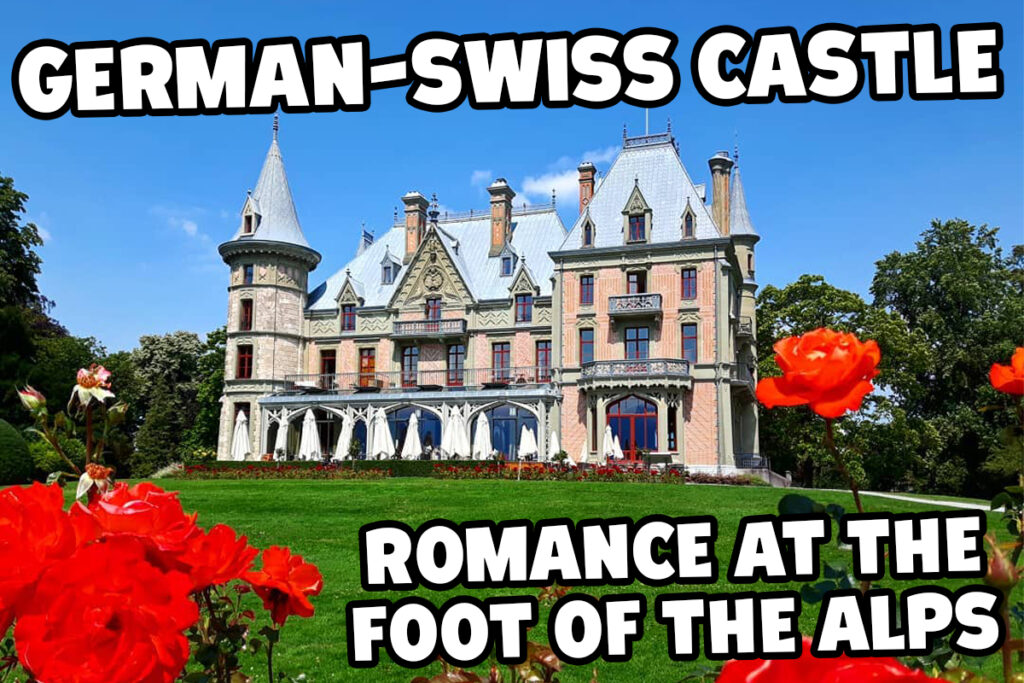 Fairytale style romance can still be found in Switzerland at the Schadau Castle where couple still swoon in each others arms.