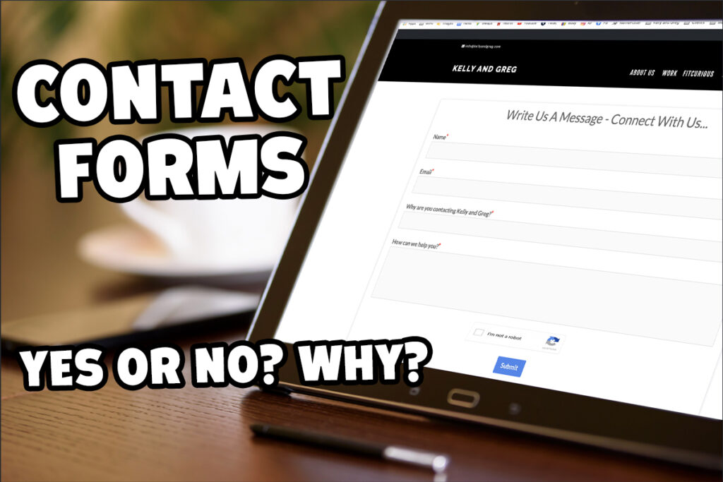 Reasons Why You Should Use a Contact Form Instead of an Email