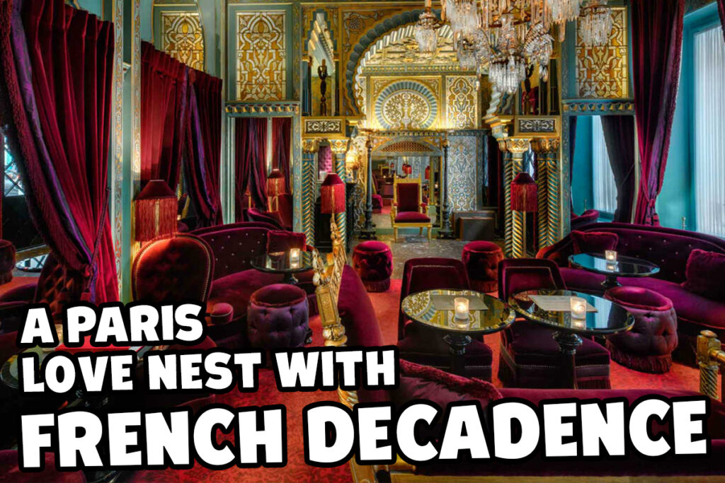 Maison Souquet is a hidden gem in the heart of Paris to make sure that you find love in the air. The celestial spa alone is worth the trip.