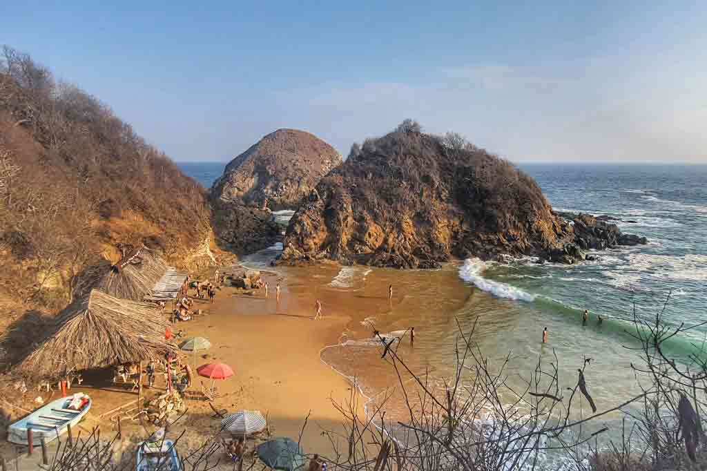 The annual nudist festival happens every year on Zipolite Beach in Mexico. Daily activities along with your chance to be naked.